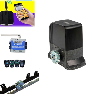 DC/CA Motor corredizo corredizo eléctrico de 24 V Voltaje de trabajo de estilo chino Operador de compuerta deslizante automática para Villa