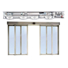 Sistema de entrada deslizante automático para hoteles Opción de apertura de aluminio de aluminio de aluminio interior de aluminio
