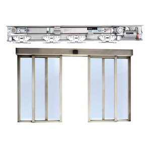 Sistema de entrada deslizante automático para hoteles Opción de apertura de aluminio de aluminio de aluminio interior de aluminio