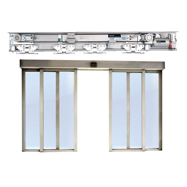 Puerta corrediza de vidrio automática con puerta de autos de motor sensor para el hotel