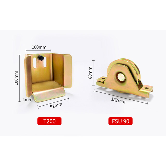 Nueva llegada de la puerta corrediza de aluminio Polea de rueda de la rueda de la ventana de vidrio