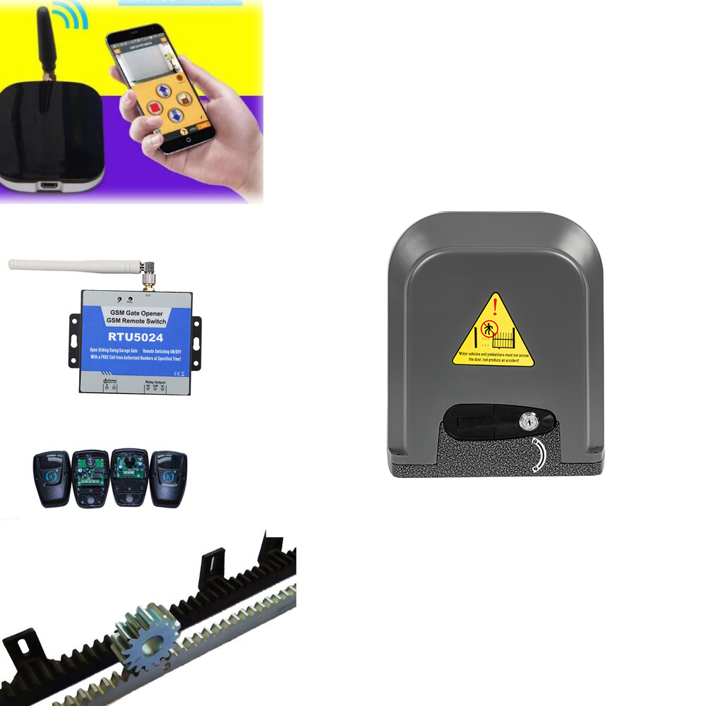 Motor de compuerta deslizante con operadores remotos Abridor para puerta industrial