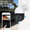 Cámara de seguridad WiFi avanzada de Omker con Solución de monitoreo de la casa de alta tecnología del monitor de campo trasero