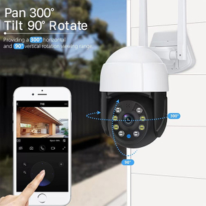 Cámara de seguridad WiFi avanzada de Omker con Solución de monitoreo de la casa de alta tecnología del monitor de campo trasero