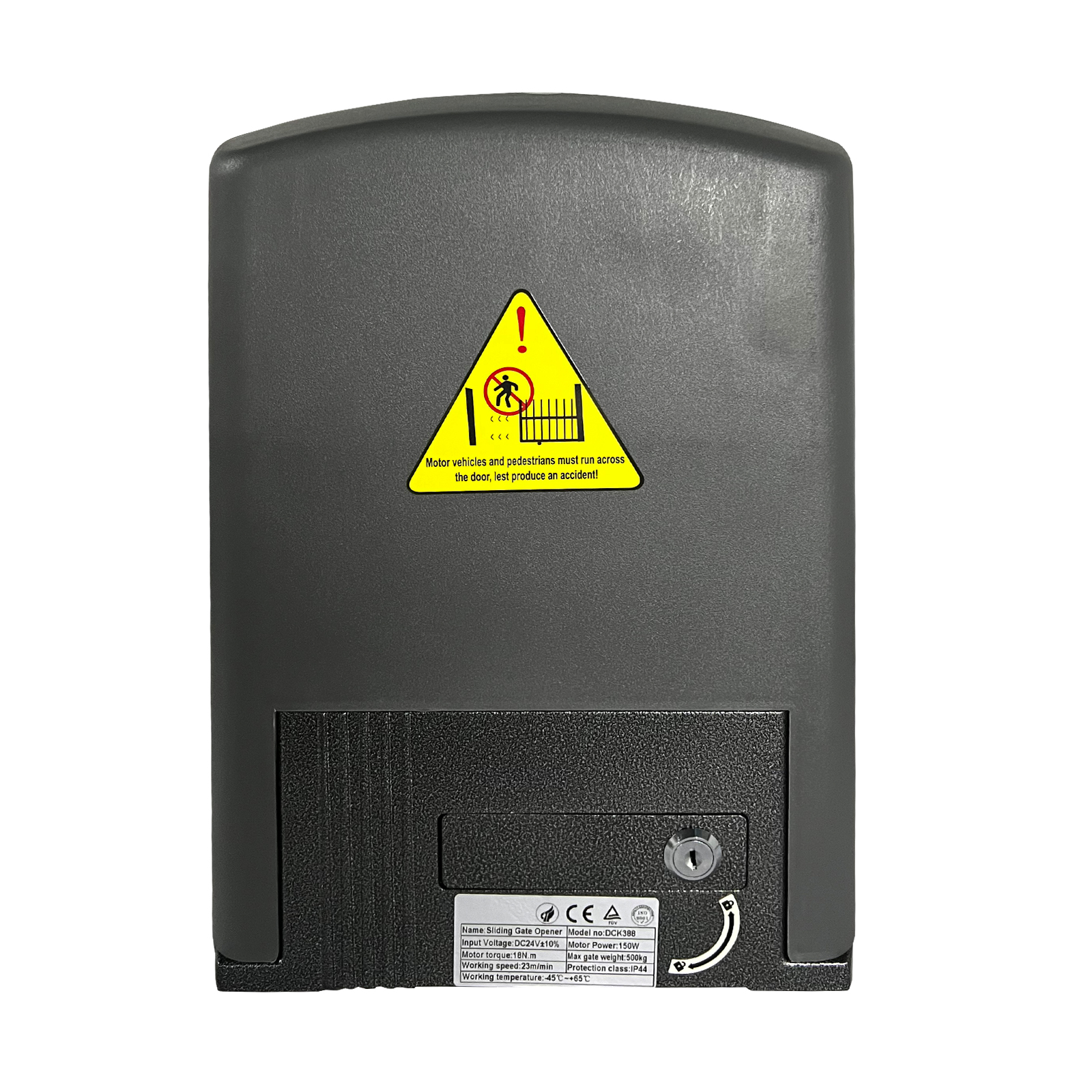 Motor de apertura corredera de estilo deslizante de estilo chino para villa para la puerta corredera de apertura/cierre