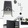 Buena venta 1200kg Motor de puerta automática deslizante Goor abridor