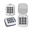 Multifrecuencia 280 868MHz duplicador de código rodante transmisor inalámbrico de abridor de puerta de garaje 4 en 1 teclado de Control remoto